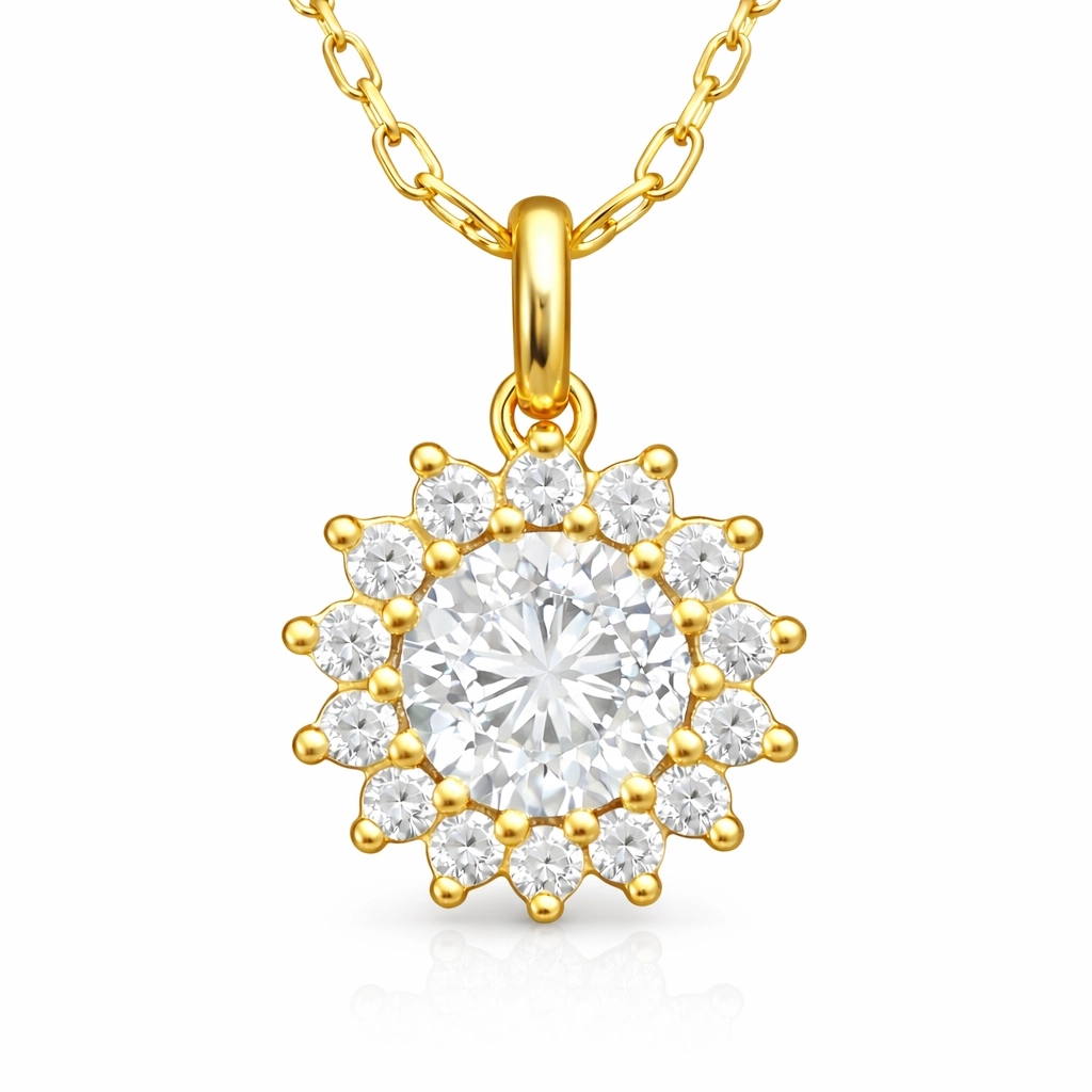 Gümüş Gold Minimal Yuvarlak Anturaj Kadın Kolye