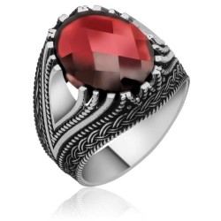 Gumush - Sterling Silver 925 Ring for Men