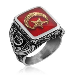 Gumush - Sterling Silver 925 Ring for Men