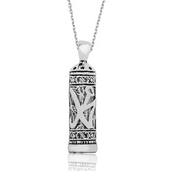 Gumush - Sterling Silver 925 Mohammed Necklace for Women