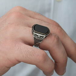 Sterling Silver 925 Ring for Men - Thumbnail